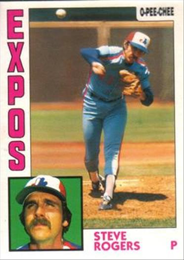 1984 O-Pee-Chee Baseball Cards 080      Steve Rogers